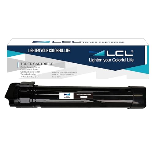LCL Cartucho de Tóner Compatible 7525 7530 7535 7545 7556 7830 7835 7845 7855 006R01513 6R01513 Reemplazo para Xerox WorkCentre 7525 7530 7535 7545 7556 7830 7835 7845 7855 (Negro)