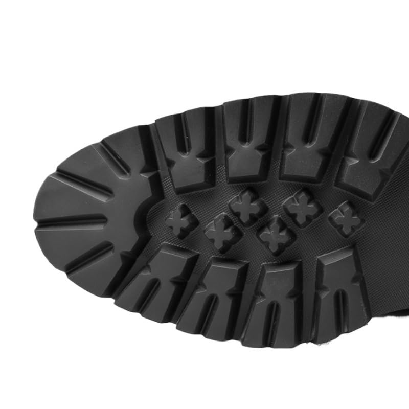 Men's Trendy Brogue Wingtip Dress Shoes Business Casual Lace Up Punched Leather Oxford for Weddings, Parties, Work, Church, 5