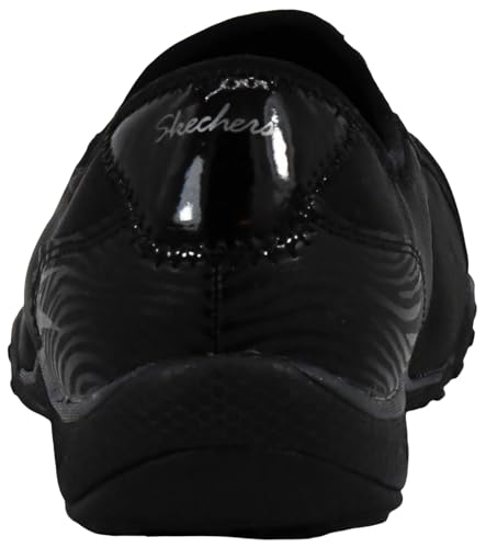 Skechers Skechers Women's Good Life Fashion Sneaker, Black/White, 6 W US