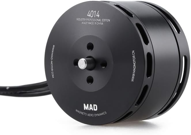 MAD 4014 IPE Brushless Motor 370KV 400KV Compatible with 15-17 Inch Compatible with 6s RC Drone Parts (2PCS, 400KV)