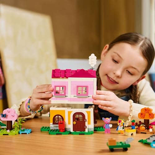 LEGO Animal Crossing Creative Houses: Seasons of Fun Building Toy - Pretend Play Set for Girls & Boys, Ages 7+ - Create 2 Houses W/1 Set of Building Blocks for Kids - Gift Idea for Birthdays -77057 - image 4
