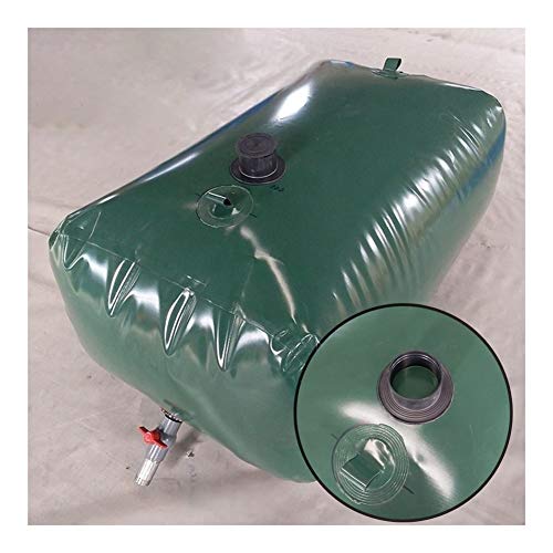 Réservoir d'eau Pliable,Pratique Matériau PVC Souple Pliable Grande Capacité, Stockage d'eau Extérieur Eau Industrielle, Taille Personnalisable BAIYING (Color : Green, Size : 300L/1x0.8x0.4M)
