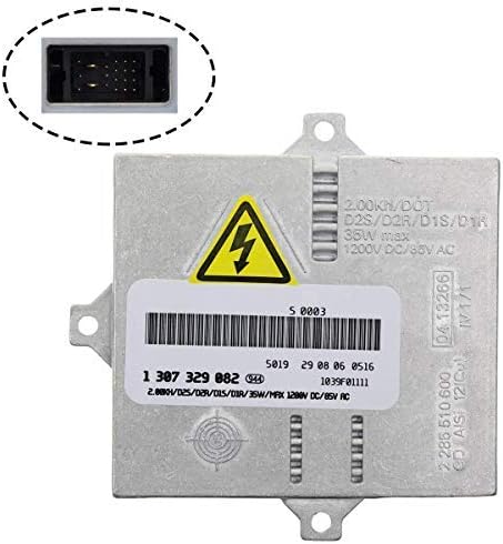 MOTOALL HID Xenon Headlight Ballast Control Unit Module for D2R D2S D1R D1S Bulb BMW Audi Mercedes Benz VW Volkswagen Land Rover Mini Cooper Mazda 1307329082, 1 307 329 087, 1 307 329 066, 1307329092