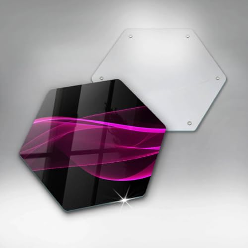 Plaque cuisson induction protégée des rayures grâce à la planche hexagonale Wallfluent 40cm