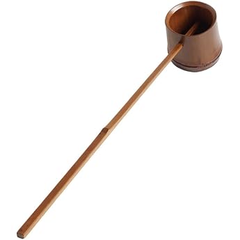 Bamboo Water Ladle Tea Scoop Long Handle Ladle Water Ladle Japanese Tea Ladle Natural Teaspoon Tea Ceremony Tools for Home