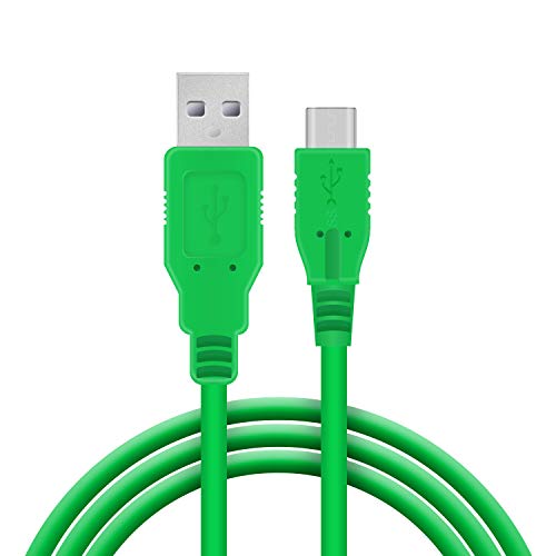 Heatfun Usb C Charger For Nintendo Switch, Usb Type C Fast Charging Cable For Nintendo Switch, Macbook, Pixel C, Lg Nexus 5X G5, Nexus 6P/P9 Plus, One Plus 2 And More - Blue And Green (4.92Ft) #TOP2