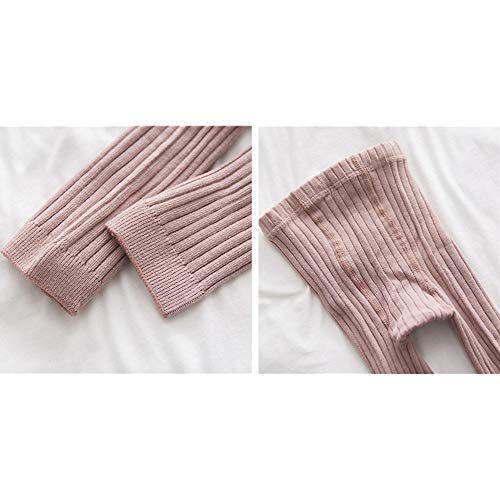 6 Pack Cable Knit Leggings Unisex Infant Toddler Litter Kid Footless Pant 0-6T3