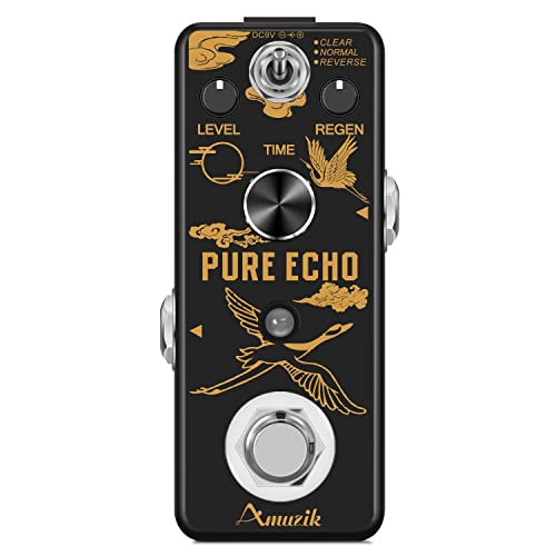 Amuzik Pure Echo �M�^�[�G�t�F�N�g�y�_�� �A�i���O�f�W�^���f�B���C�G�t�F�N�g�y�_�� �N���A�m�[�}�� ���o�[�X3���[�h �g�D�[���o�C�p�X�~�j�T�C�Y