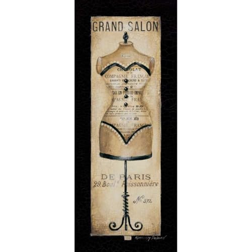 ArtDirect Grand Salon No. 372 Unframed Art Print Giclee Poster by Poloson, Kimberly - Ready for Framing with Customization Sizes 4x10, 6x14, 8x20, 15x36, 20x48, and 24x60 Inches