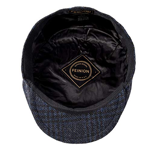 Image of FEINION Men's Wool Tweed Newsboy Ivy Cap Gatsby Golf Flat Hat