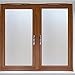 Artviva Etched Glass Window Film Self Adhesive Privacy Vinyl Film Frosted Window Treatment for Home/Bathroom/Office Privacy Protection or Decoration-Heat Control, Anti-UV, Easy Installation 17.7"x79"