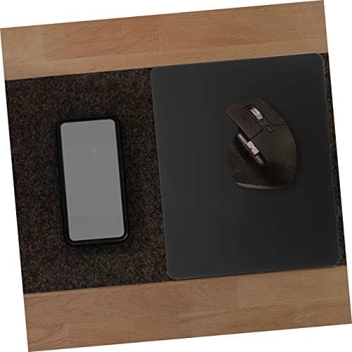 Tapis de souris double face aluminium rigide PLAFOPE grand format 300x240 mm - 2