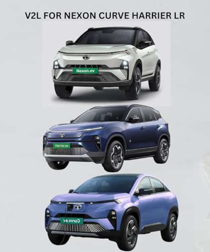 Image of Ev Charger V2L Adopter for TATA NEXON EV,TATA CURVV and TATA Harrier top Models ONLY ! Type 2 to 8Amps & 16Amp Indian Socket