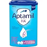 Aptamil HA PRE – Anfangsmilch von Geburt an, Mit DHA, Nur Laktose, Ohne Palmöl, Babynahrung, Milchpulver, 1x 800 g
