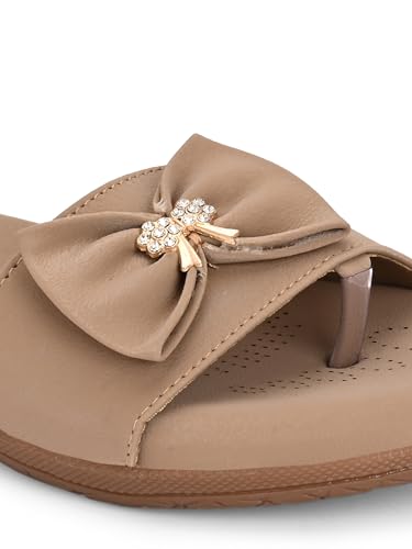 Image of Karaddi Doctor Sandals for Woman | Flats Women Stylish | Womens Sandals Flats | Slippers Orthopedic Footwear for Women Stylish Flat Sandal | Flat Fashion Sandal