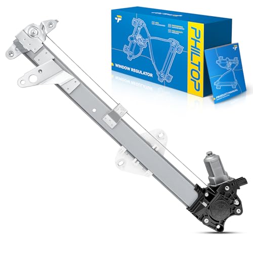 Image of PHILTOP Front Left Driver Side 751-072 Power Window Regulator w /Motor