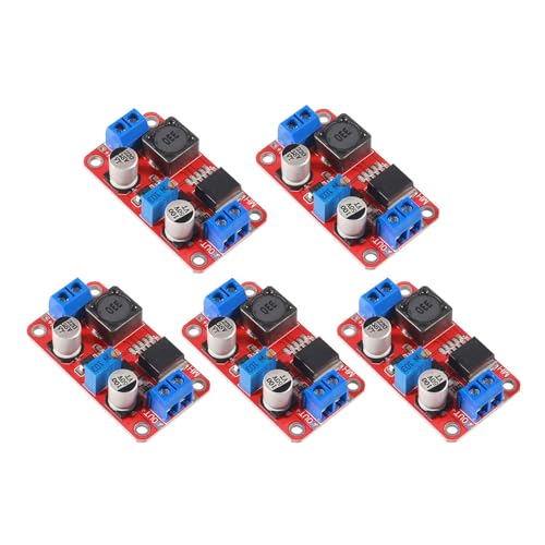5 Unidades XL6019 Step Up Converter, módulos de Potencia Ajustables DC-DC, 3-35 V hasta 5-40 V, módulo de Impulso de Aumento de Potencia DC-DC, módulo Booster