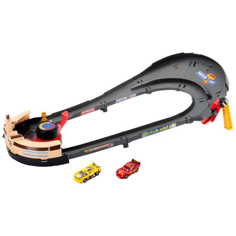 Cars de Disney y Pixar Pista de Juguete Circuito Nascar para niños de 4 años en adelante