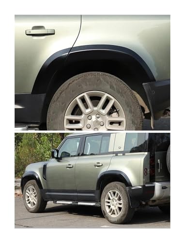 Kit protector de arcos de rueda para Land Rover Defender en rutas off-road 2