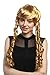 Produktbild WIG ME UP - 3063-P70 Perücke Damen Karneval Fasching Goldblond Blond kurz Spirallocken Rastalocken
