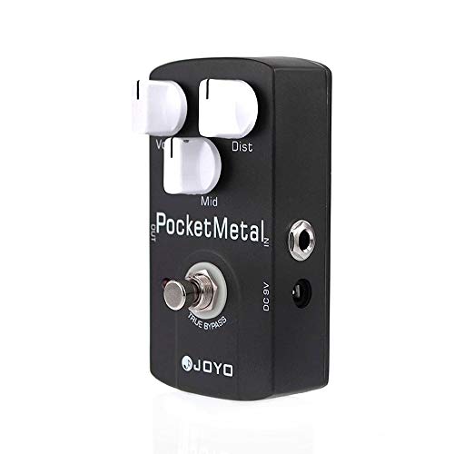 Image of JOYO Metal Distortion Pedal Huge Distortion with Mid Knob for Electric Guitar Effect - True Bypass (Pocket Metal JF-35)