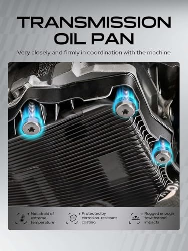 Cárter de aceite de transmisión para Nissan Altima 2.5L 2007-2013 con tapón de drenaje 4