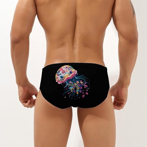 Jellyfish Men's Swim Trunks Briefs Swimsuit Swimwear Bathing for Underwear Beach2
