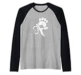 Photo Gallery funny dog groomer grooming paw scissors brush dog lover maglia con maniche raglan Photo Gallery funny dog groomer grooming paw scissors brush dog lover maglia con maniche raglan
