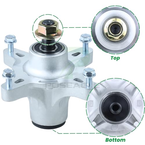 POSEAGLE 3 Pack 121-0751 Spindle Assembly with 125-5575 Pulley 119-8820 Belt Replace Toro 139-3214 Spindle Assembly 117-7267 117-7439 117-7268 for Toro SS5000 SS5060 MX5000 MX5050 MX5060 50" Mowers by POSEAGLE - Image 6