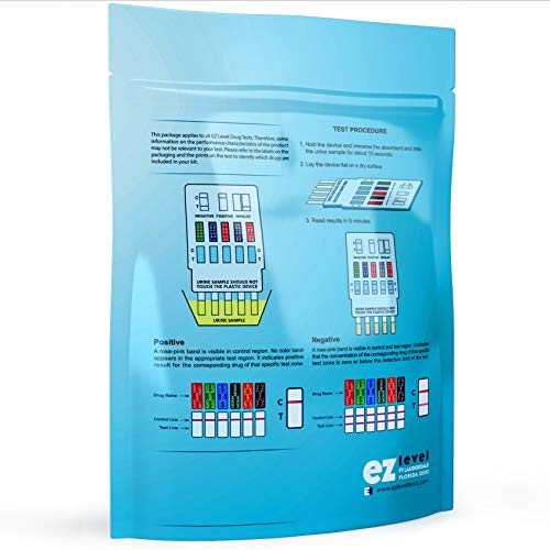 EZ LEVEL Marijuana THC Drug Test Kit (25 Count) - Thumbnail 3