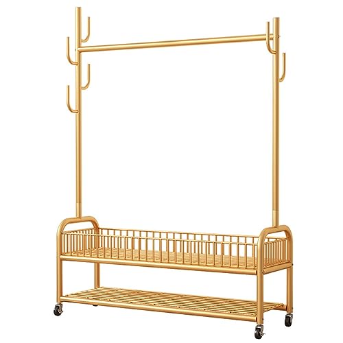Organiseur de placard en métal pour simplifier la routine matinale dans la chambre