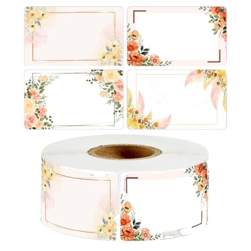 250 Etiquettes Adhésives Fruits, Autocollants Etiquettes Vierge, Etiquettes Cadeau, Etiquettes Cuisson Bocaux