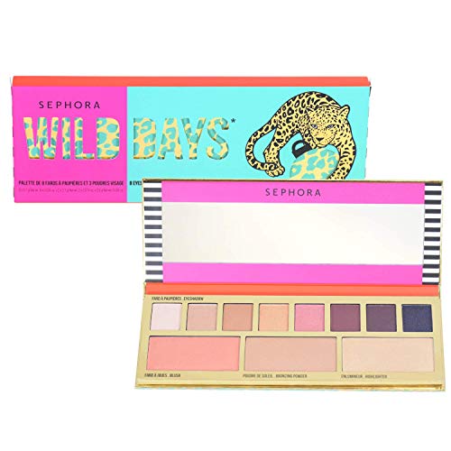 Sephora Wild Days Eyeshadow Face Palette Holiday Christmas Edition