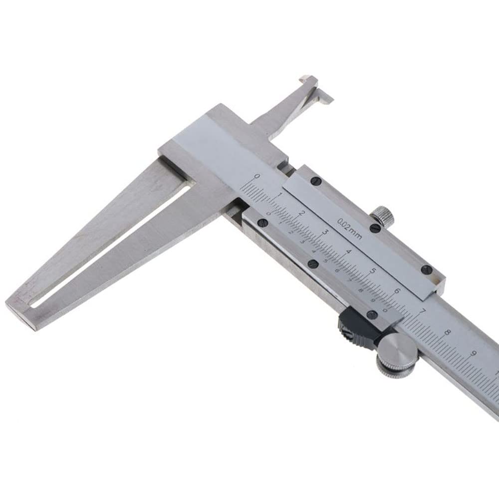 Maizoon Calibro Corsie in Acciaio Carbonio,Righello Doppia Scanalatura Interna,Calibro Diametro 9-150 mm,Strumenti Misura per fai da te/Lavorazione del Legno/Metalli/Produzione Modelli Idraulici,NE03