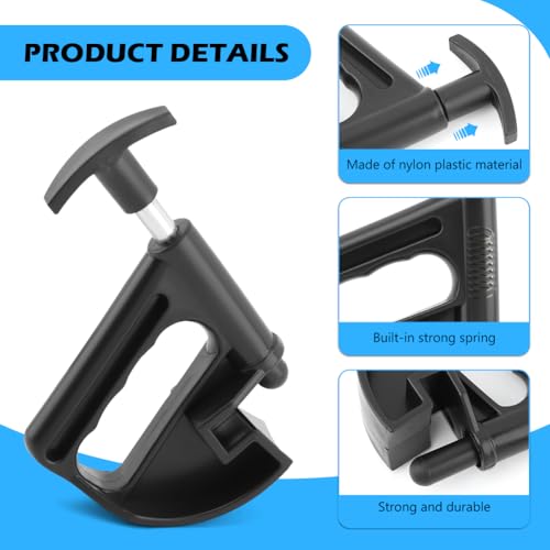 Image of 2pcs Tire Bead Clamp, Tire Changer Center Rim Depressor Tool Universal Tire Changer Wheel Changing Helper for Motorcycle Car(Black)