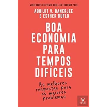Capa do livro Boa Economia Para Tempos Difíceis