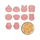 For アンパンマン クッキー型 10個き お菓子作り キッチングッズ アンパンマン お弁当グッズ 製菓道具 製菓 (アンパンマン クッキー型10個)