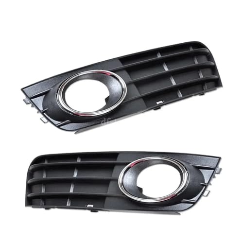 Cubierta de luz antiniebla para A4 B8 2008-2012, par de rejillas inferiores de parachoques