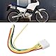 YINETTECH 2X 6-poliger Motorrad-Reglerstecker M551 - A075 Kompatibel mit Honda NX125