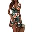Green Red Floral-91