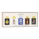 Lattafa Pride Eau de Parfum Geschenkset Kollektion Nr. 3 (5 x 20 ml) | Luxuriöses Parfüm-Geschenkset für Damen & Herren | langanhaltende arabische Düfte | Reise-Mini-Sprays