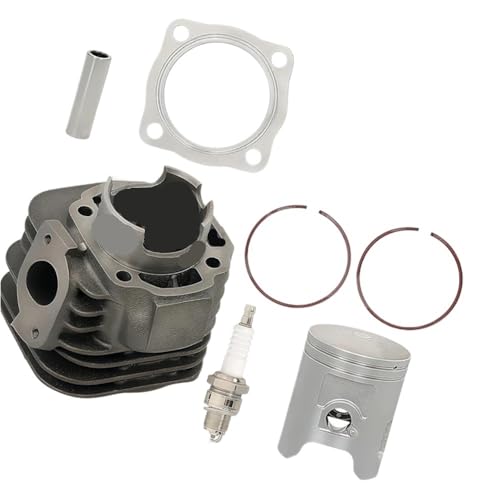 Kit cylindre piston 52mm 90cc pour moto 90 avec les références A12101146000 et A12251117000