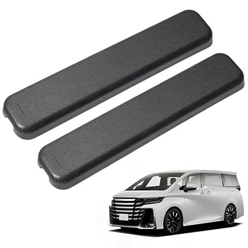 40系専用アルファード/ヴェルファイア シートレールカバー 2枚セット3列目 キズ止め 汚れ防止簡単取付 荷室カバー