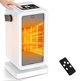 Calentador Electrico Para Hogar, Calefactor Eléctrico Portátil, Calenton Con Control Remoto, Pantalla Táctil,...