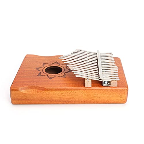 Wzhzj Piano à pouce 17 touches Instrument de musique à percussion en bois d’acajou avec sac de rangement pour outils de… - Les Beatles, Paul McCartney, John Lennon, RIngo Starr, George Harrison Wzhzj Piano à pouce 17 touches Instrument de musique à percussion en bois d'acajou avec sac de rangement pour outils de… – Image 5