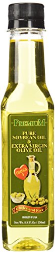 Premium Pure Soybean Oil & Extra Virgin Olive Oil 8.5 fl oz