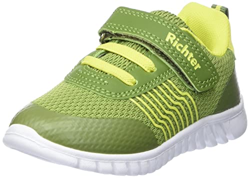 Richter Kinderschuhe Jungen Wallaby Sneaker, Cactus Neon Yellow, 23 EU Weit