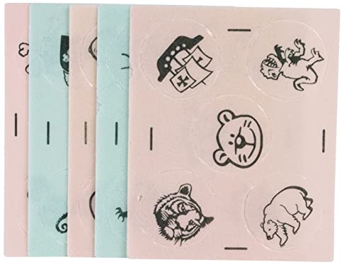 Küchle Zungen-Tattoos – Kinder-Oblaten – Knabber-Esspapier – Süßigkeiten Kindergeburtstag – 3 x 25 Tattoos – 3 x 11g