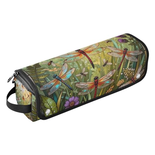 Bolsa de viaje para herramientas de cabello y tapete resistente al calor con accesorios removibles para planchas, alisadores y rizadores