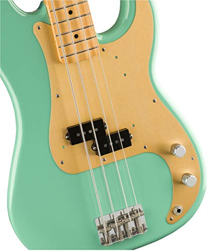 Fender Vintera 50S Precision Bass, Sea Foam Green, Maple Fingerboard #TOP2